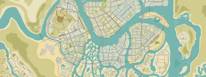 Mafia III: Definitive Edition map image