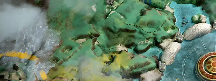 God of War map image