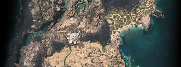 FINAL FANTASY VII REBIRTH map image
