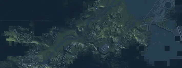 DEATH STRANDING DIRECTOR'S CUT map image