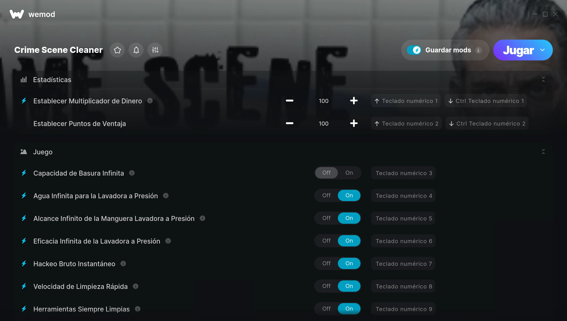 Crime Scene Cleaner cheats screenshot