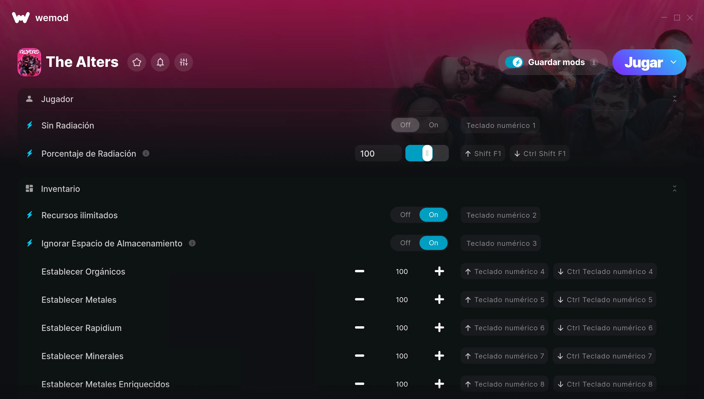 The Alters cheats screenshot