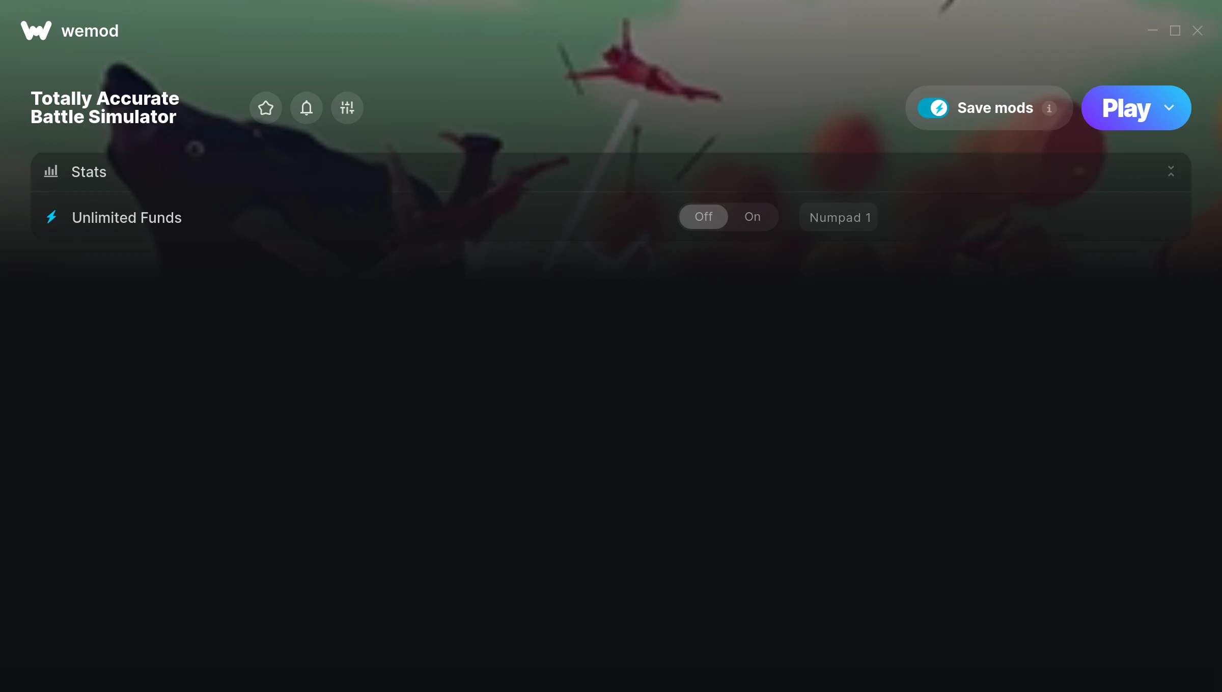 Totally Accurate Battle Simulator cheats screenshot