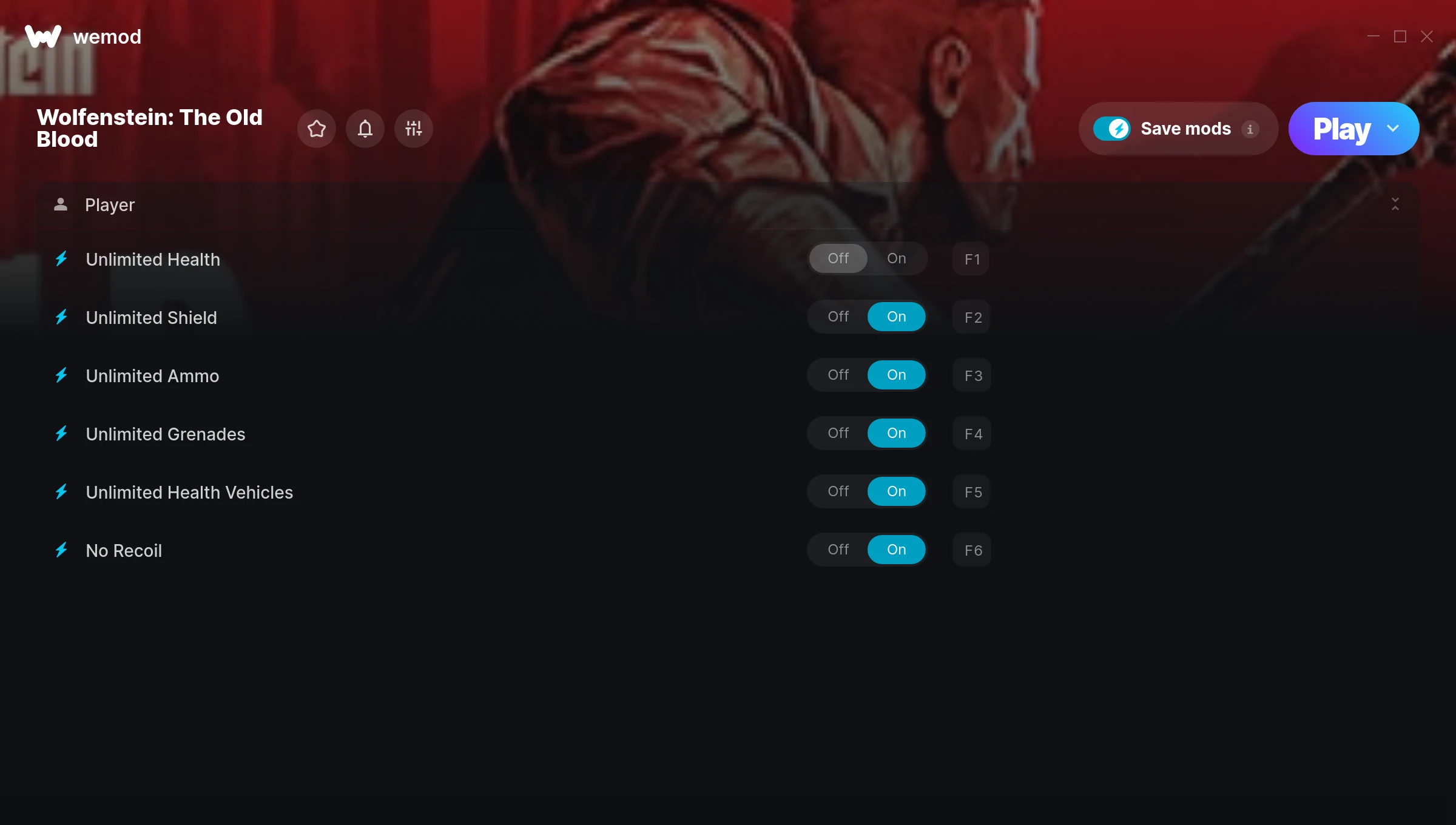 Wolfenstein: The Old Blood cheats screenshot