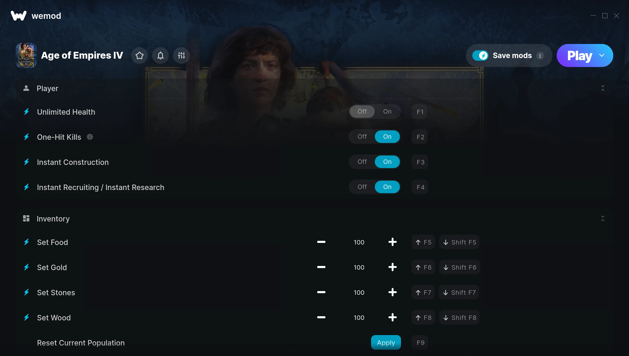 Age of Empires IV cheats screenshot