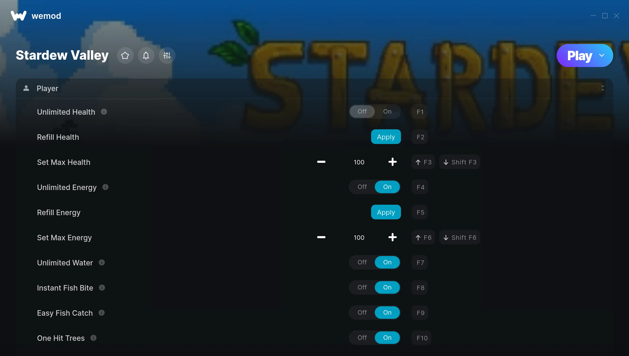 Stardew Valley cheats screenshot