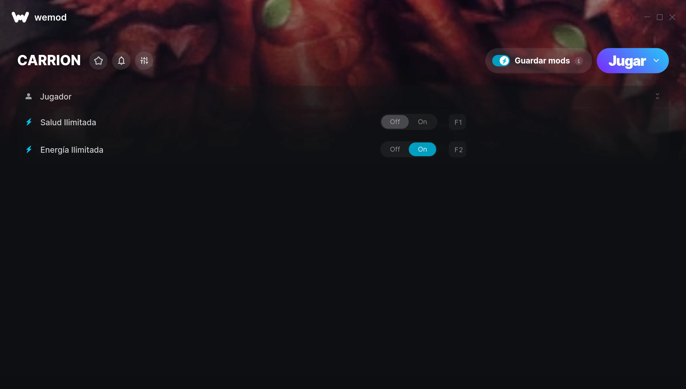 CARRION cheats screenshot