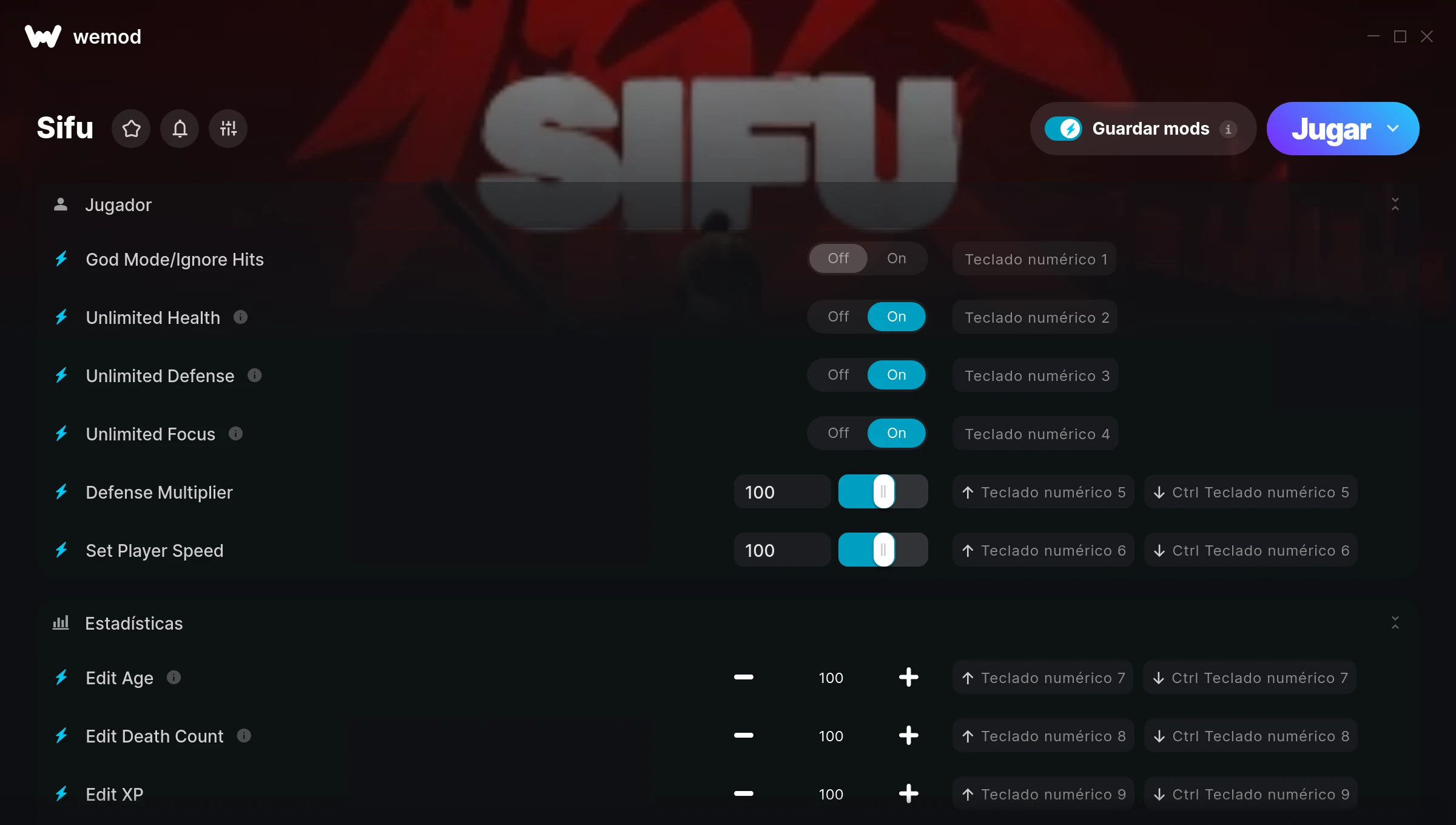 Sifu cheats screenshot