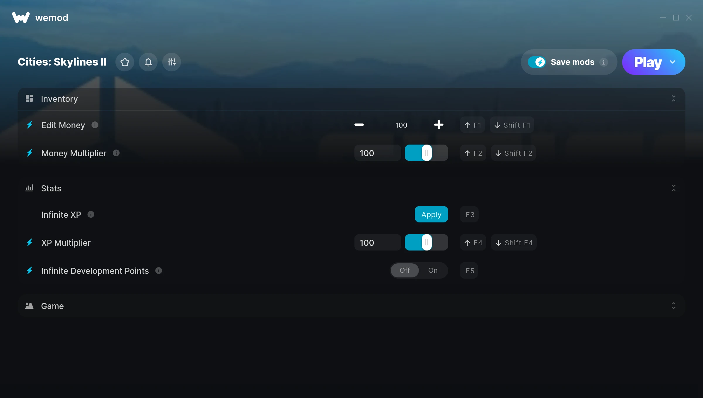 Cities: Skylines II cheats screenshot