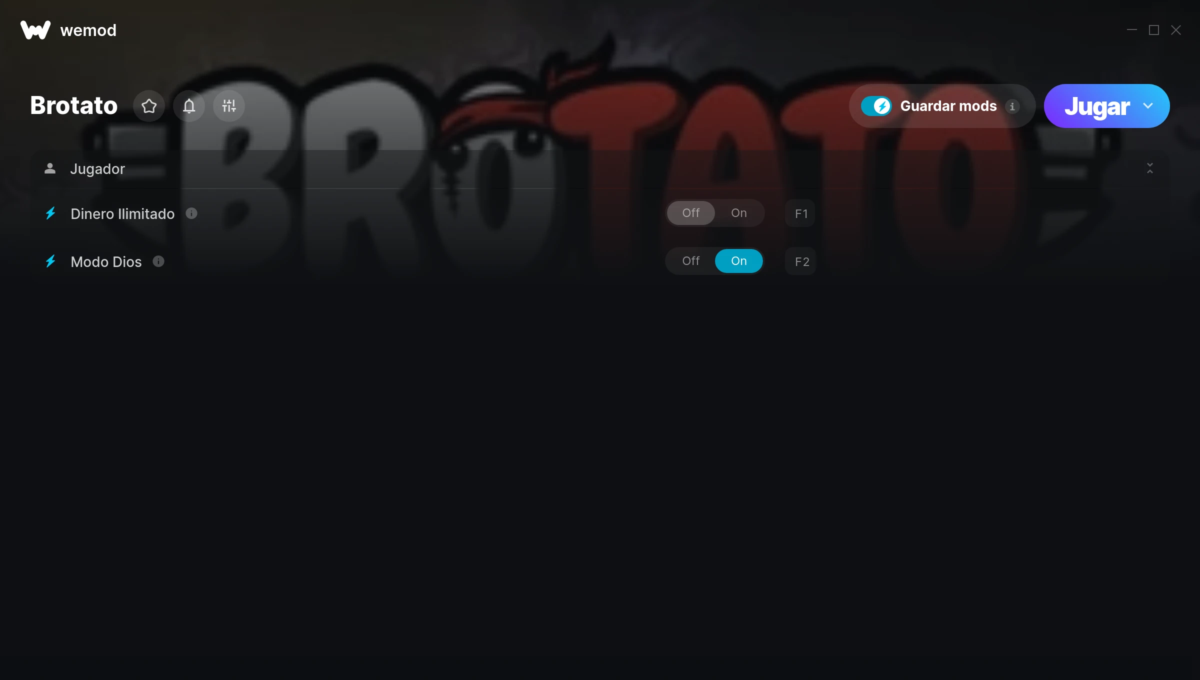 Brotato cheats screenshot