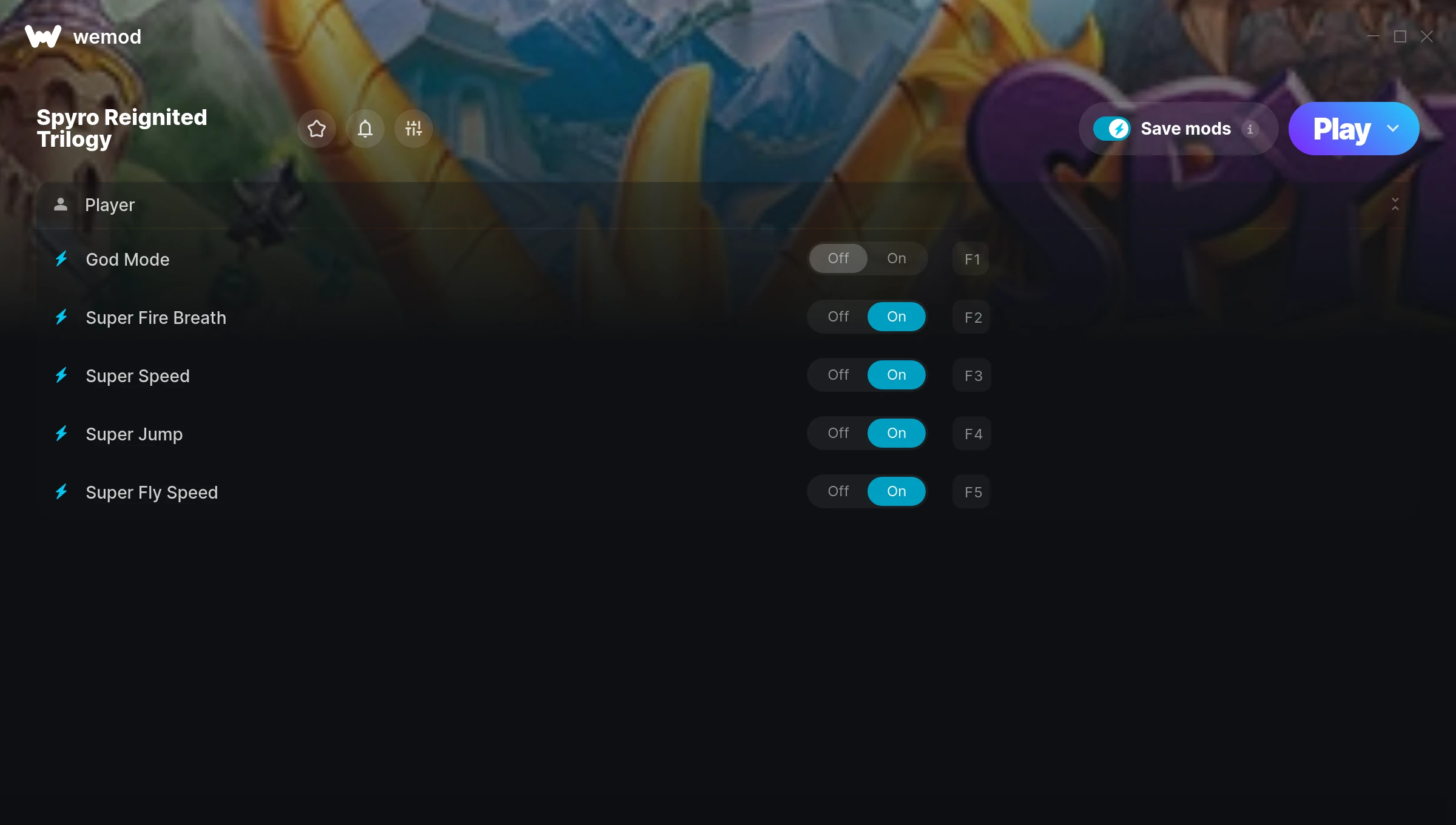 Spyro Reignited Trilogy cheats screenshot